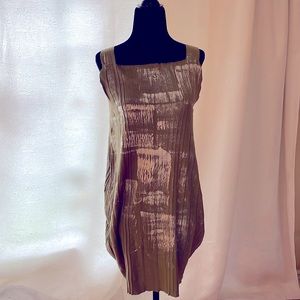 Green and Silver Sarah Pacini Tunic